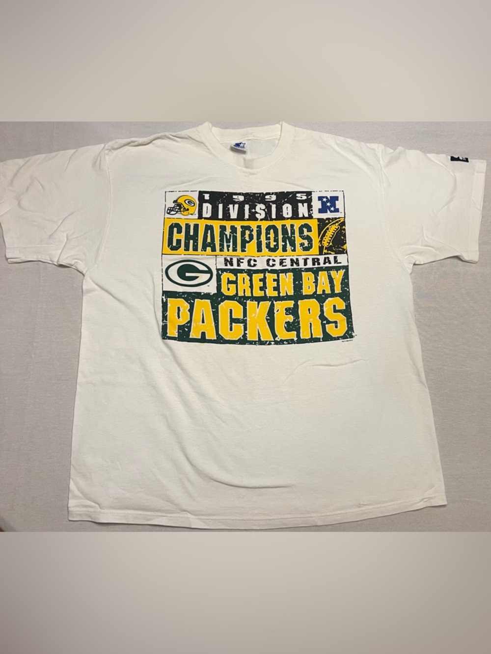 Vintage Starter 1995  Green Bay Packers Division Champions XL